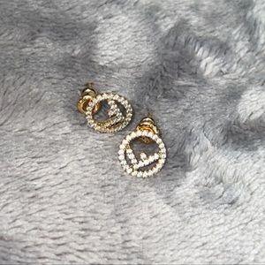 F IS FENDI earrings